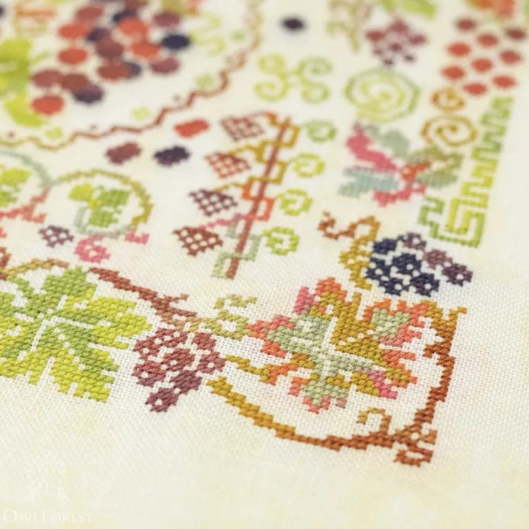 Схема для вышивания «Виноградное лето»