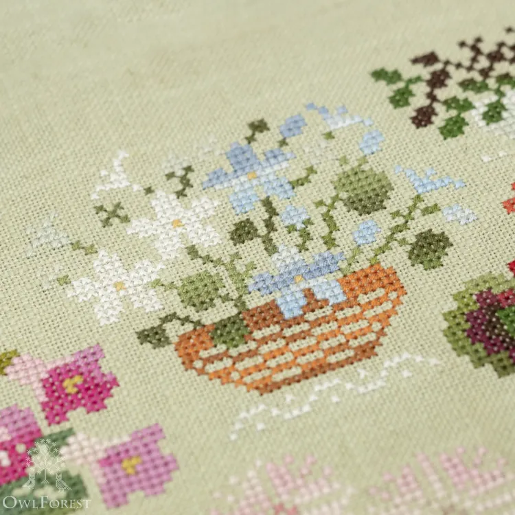 Набор для вышивания «Комнатные растения»