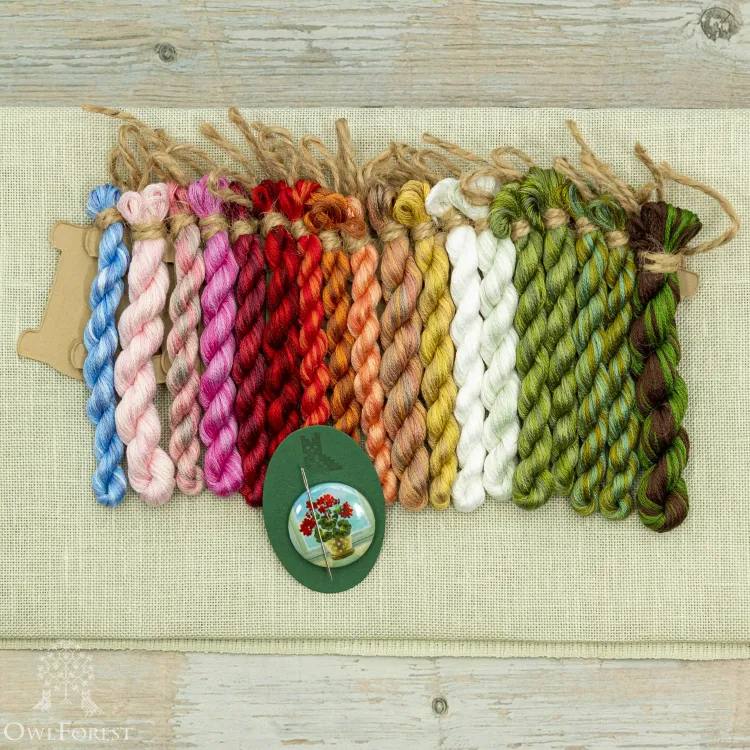 Набор для вышивания «Комнатные растения»