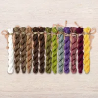 Набор ниток OwlForest для схемы «Соковарня» (ПНК)