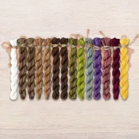 Набор ниток OwlForest для схемы «Соковарня» (ПНК)