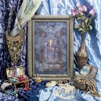 Схема для вышивания «Царь Кащей»