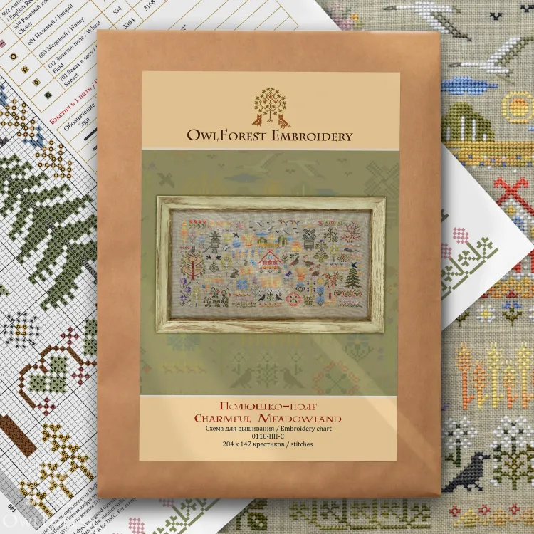 Схема для вышивания «Полюшко-поле»