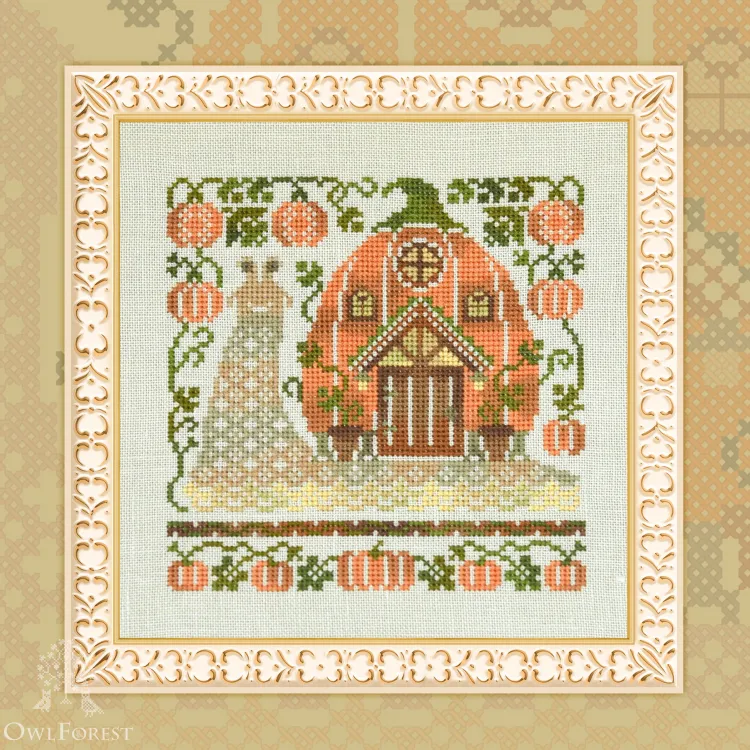 Электронная схема «Улиточные домики. Тыква» 