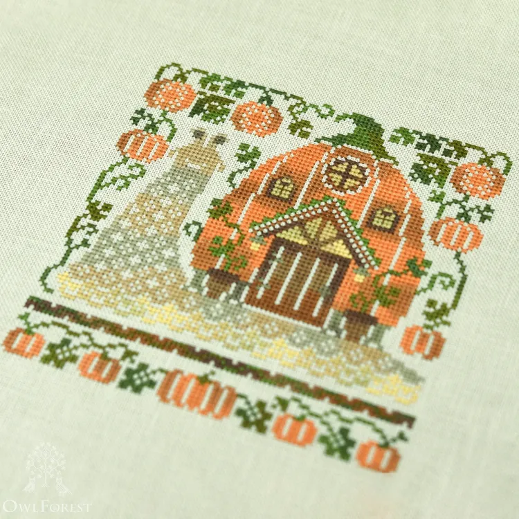 Электронная схема «Улиточные домики. Тыква» 