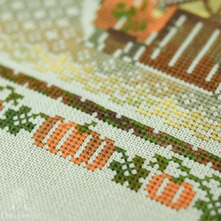 Электронная схема «Улиточные домики. Тыква» 