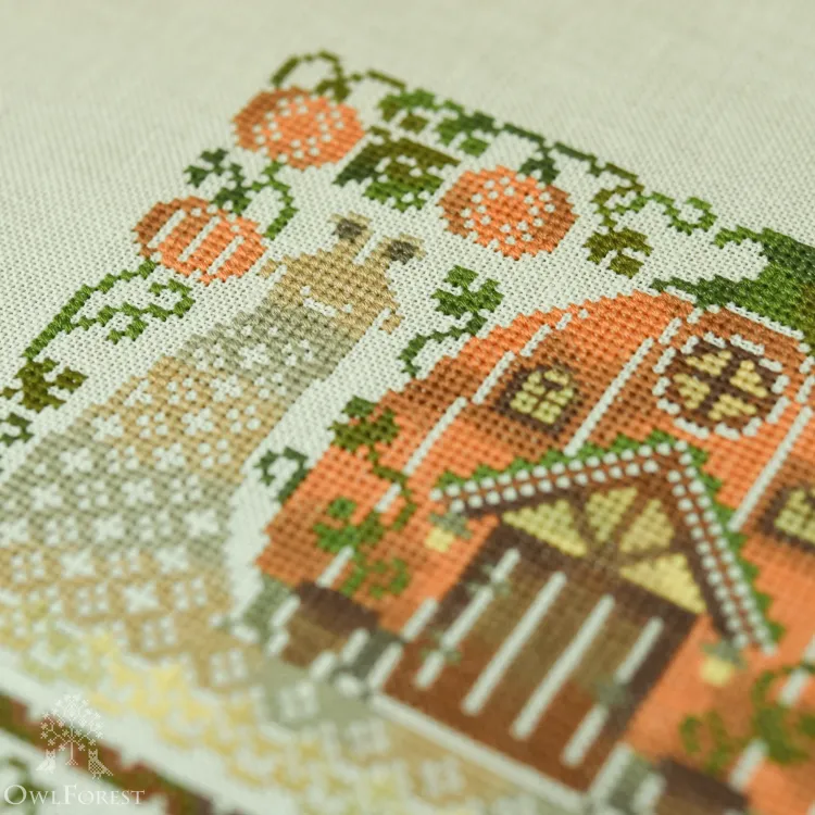 Электронная схема «Улиточные домики. Тыква» 