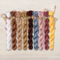 Набор ниток OwlForest для схемы «Хозяйственный Хомяк» (DMC)