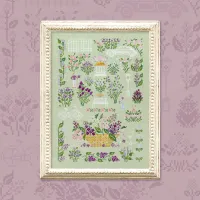 Электронная схема «Свидание в сиреневом саду»