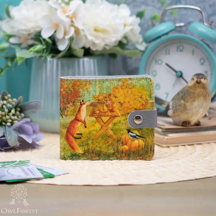 Кошелёк маленький «Лисы»