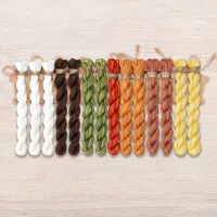 Набор ниток OwlForest для схемы «Весенний звон» (ПНК)