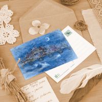 Открытка «Ночь»