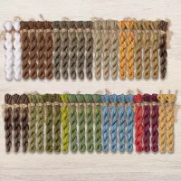 Набор ниток OwlForest для схемы «Карта Зачарованных земель» (DMC)