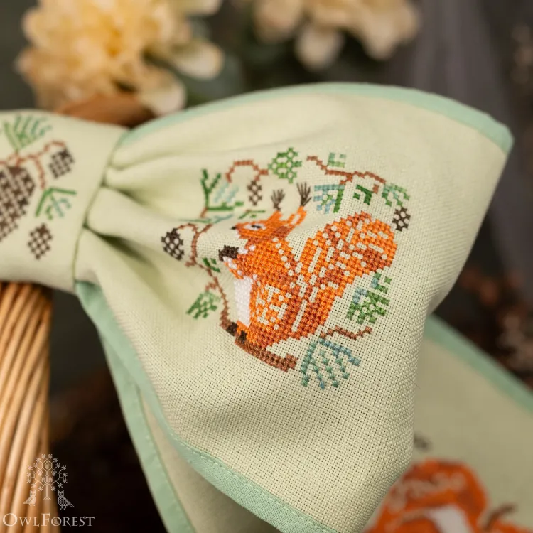 Схема для вышивания «Бант Сосновый»