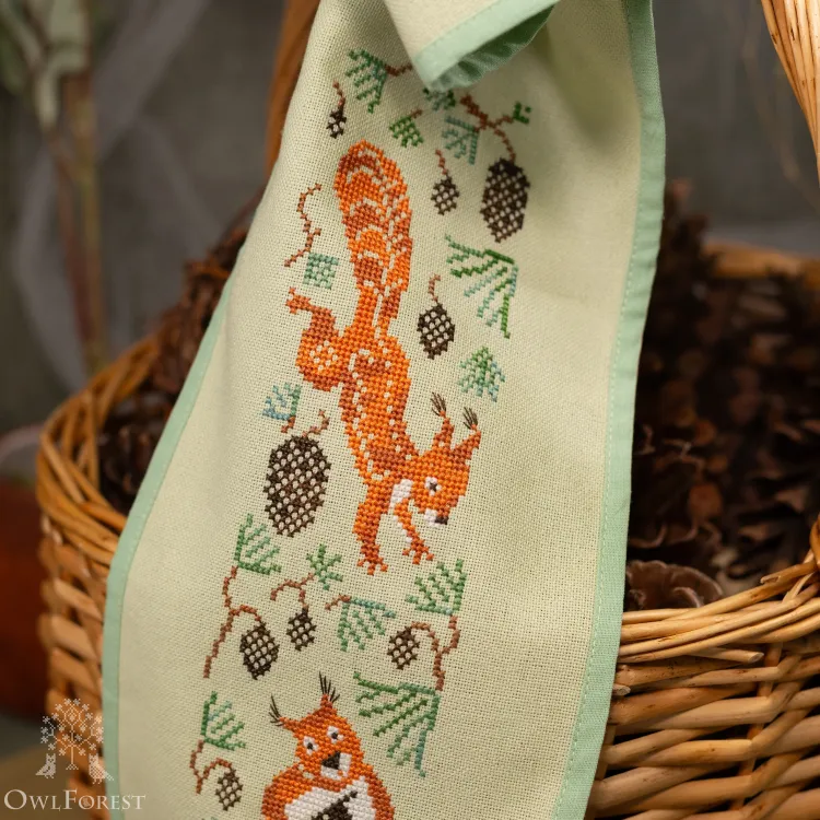 Схема для вышивания «Бант Сосновый»