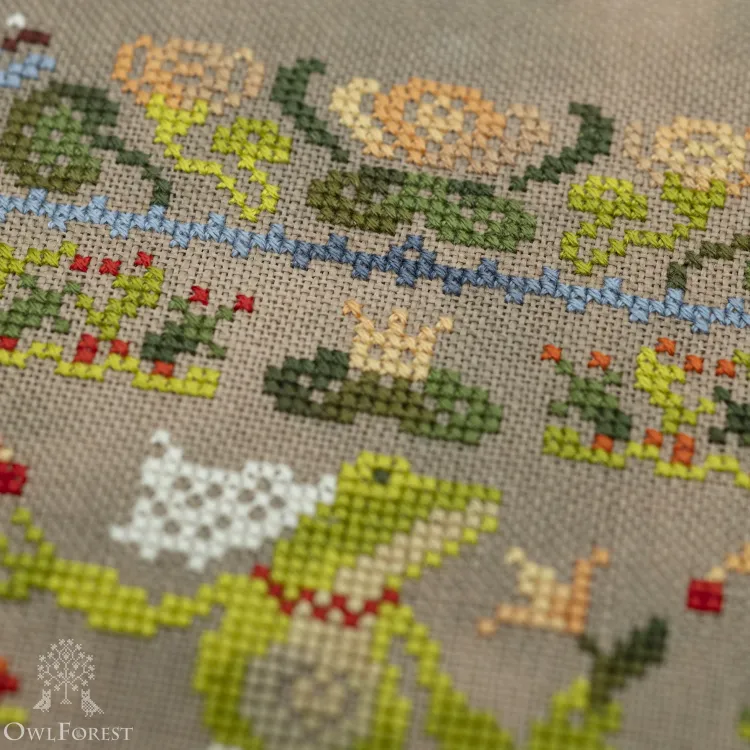 Электронная схема «Маленький лесной народец. Лягушечка» 