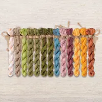 Набор ниток OwlForest для схемы «Северное лето» (DMC)