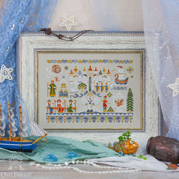 Электронная схема «Сказка о царе Салтане»