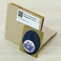 Магнитный держатель «Фарфоровая птичка»