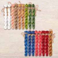 Набор ниток OwlForest для схемы «У самовара» (ПНК им. Кирова)