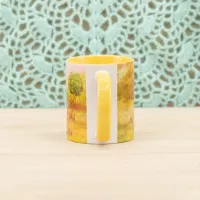 Кружка «Цветы и зайки»