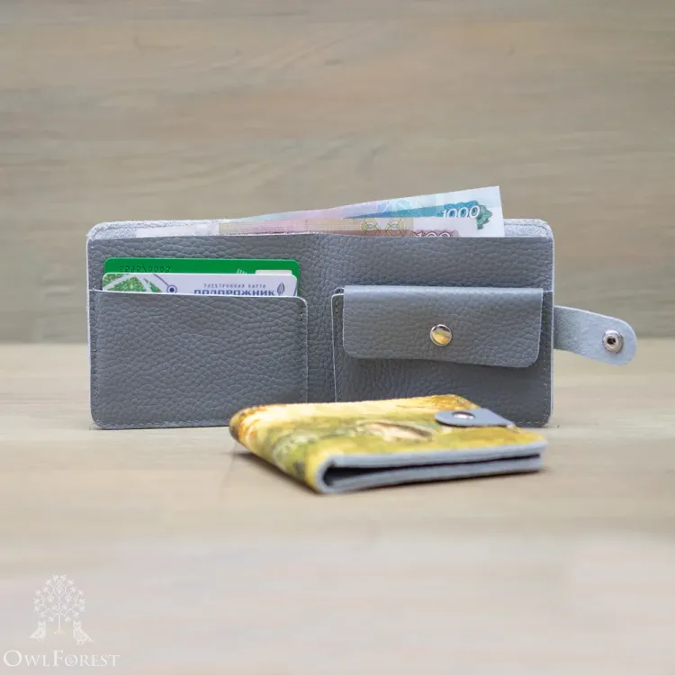 Кошелёк маленький «Дуб на берегу реки»