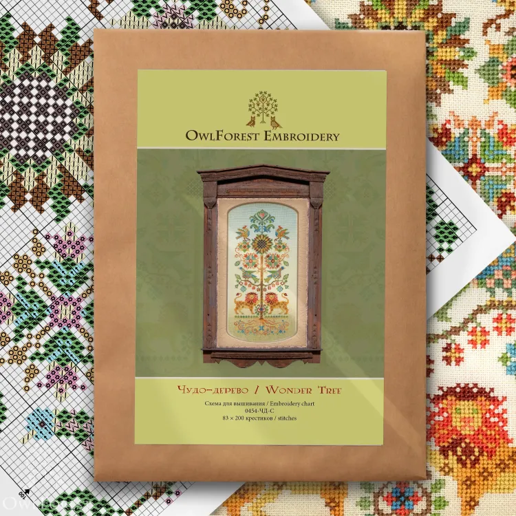 Схема для вышивания «Чудо-дерево»