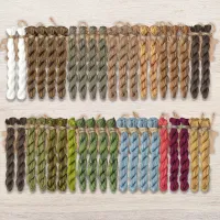 Набор ниток OwlForest для схемы «Карта Зачарованных земель» (ПНК)