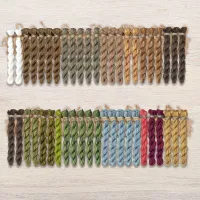 Набор ниток OwlForest для схемы «Карта Зачарованных земель» (ПНК)