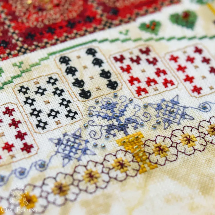 Схема для вышивания «Королева сердец»