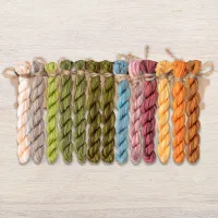 Набор ниток OwlForest для схемы «Северное лето» (ПНК) 