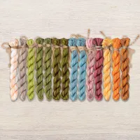 Набор ниток OwlForest для схемы «Северное лето» (ПНК) 