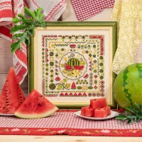 Электронная схема «Арбузное лето»