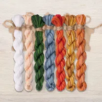 Набор ниток OwlForest для схемы «Сказка о царе Салтане» (DMC)