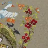 Схема для вышивания «Лесные домишки. Гусь и Лиса» 