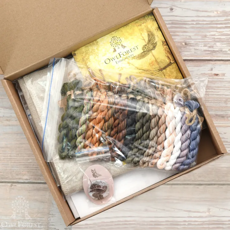 Набор для вышивания «100 сов»