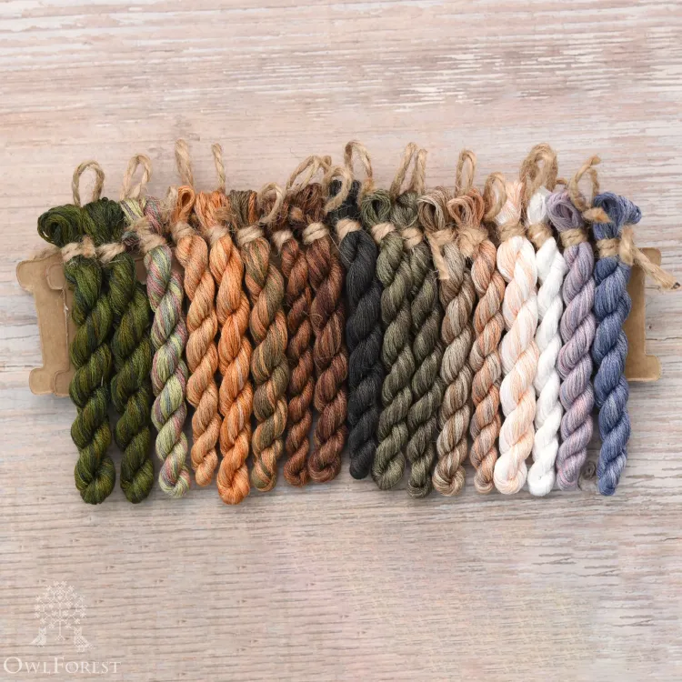 Набор для вышивания «100 сов»