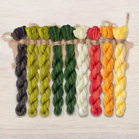 Набор ниток OwlForest для схемы «Арбузное лето» (DMC)