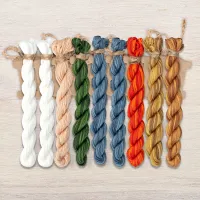 Набор ниток OwlForest для схемы «Сказка о царе Салтане» (ПНК)