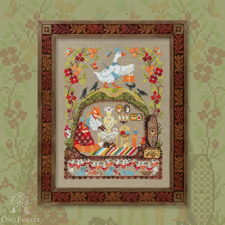 Электронная схема «Лесные домишки. Гусь и Лиса» 