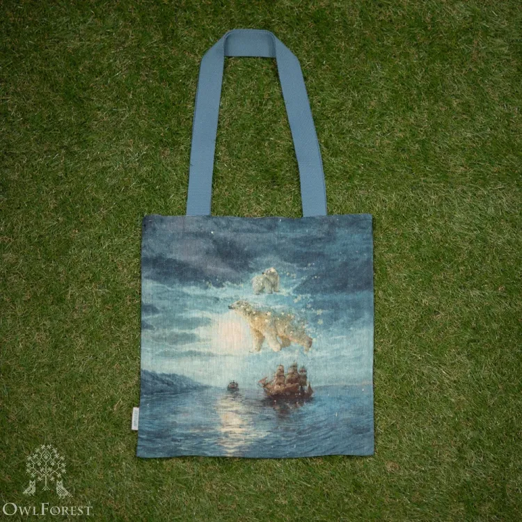 Сумка-шоппер «Звёздные медведи»