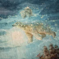 Сумка-шоппер «Звёздные медведи»