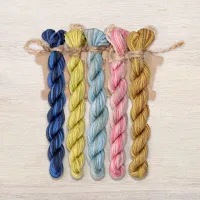 Набор ниток OwlForest для схемы «Скворцы» (ПНК)