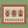 Бесплатная схема для вышивания «Медвежий Новый год»