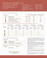 Бесплатная схема для вышивания «Медвежий Новый год»