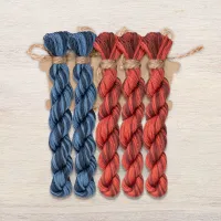 Набор ниток OwlForest для схемы «Прописная буквица» (DMC)