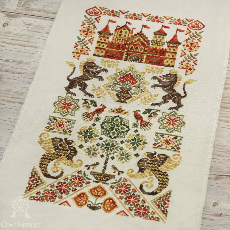 Схема для вышивания «Стражи Красного замка» 