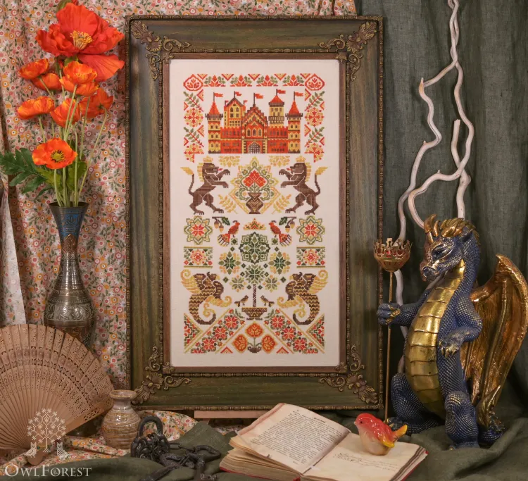 Схема для вышивания «Стражи Красного замка» 