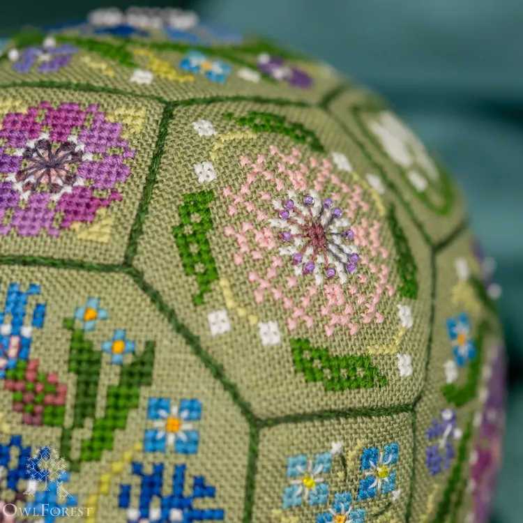 Электронная схема «Цветочный шар»