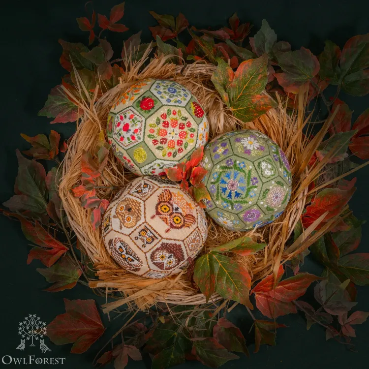 Электронная схема «Цветочный шар»